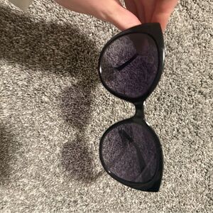 Kate Spade Black Cat-Eye Sunglasses